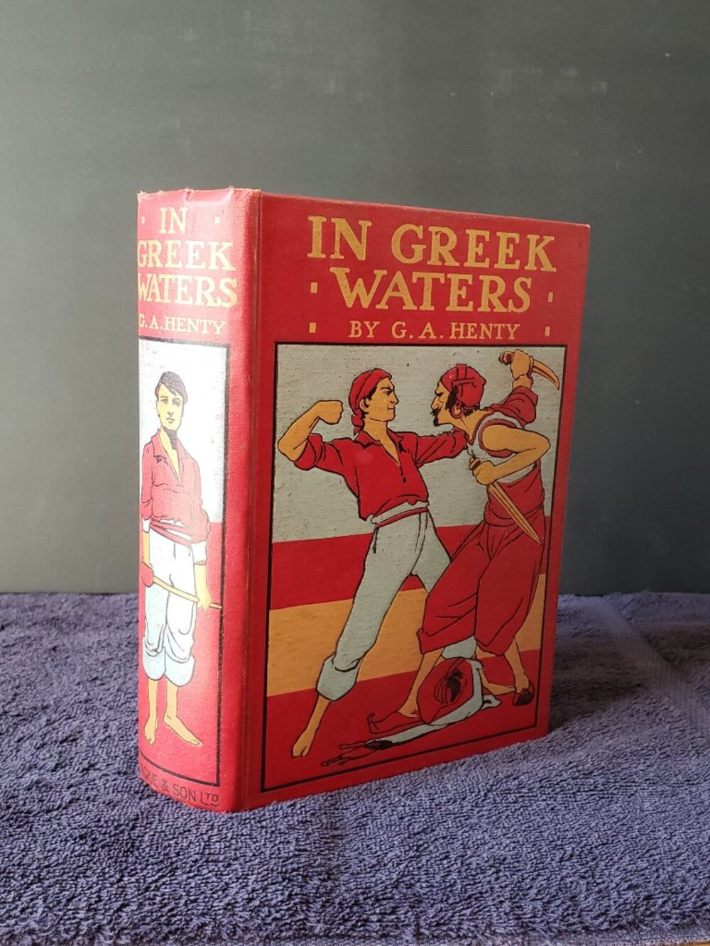 In Greek Waters: A Story of the Grecian War of Independence by G.A. Henty